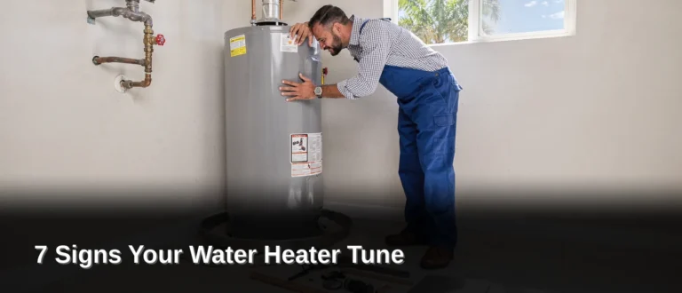 Banging, popping, or hissing sounds coming from a water heater tank mean the unit needs