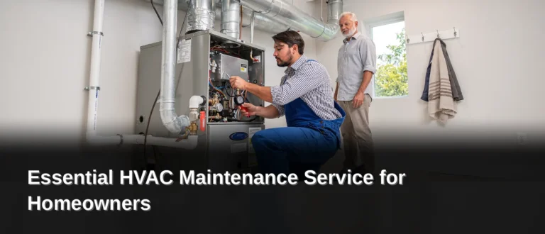 Scheduling hvac maintenance service twice a year, once in the fall and once